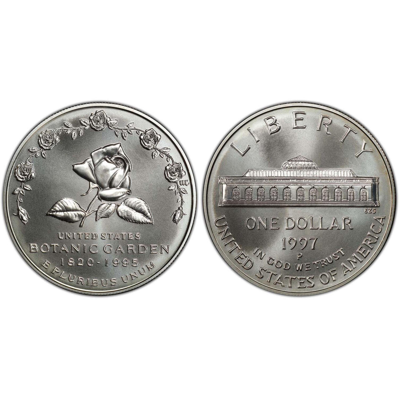 Buy 1997 Botanical Garden Dollar Brilliant Uncirculated online at