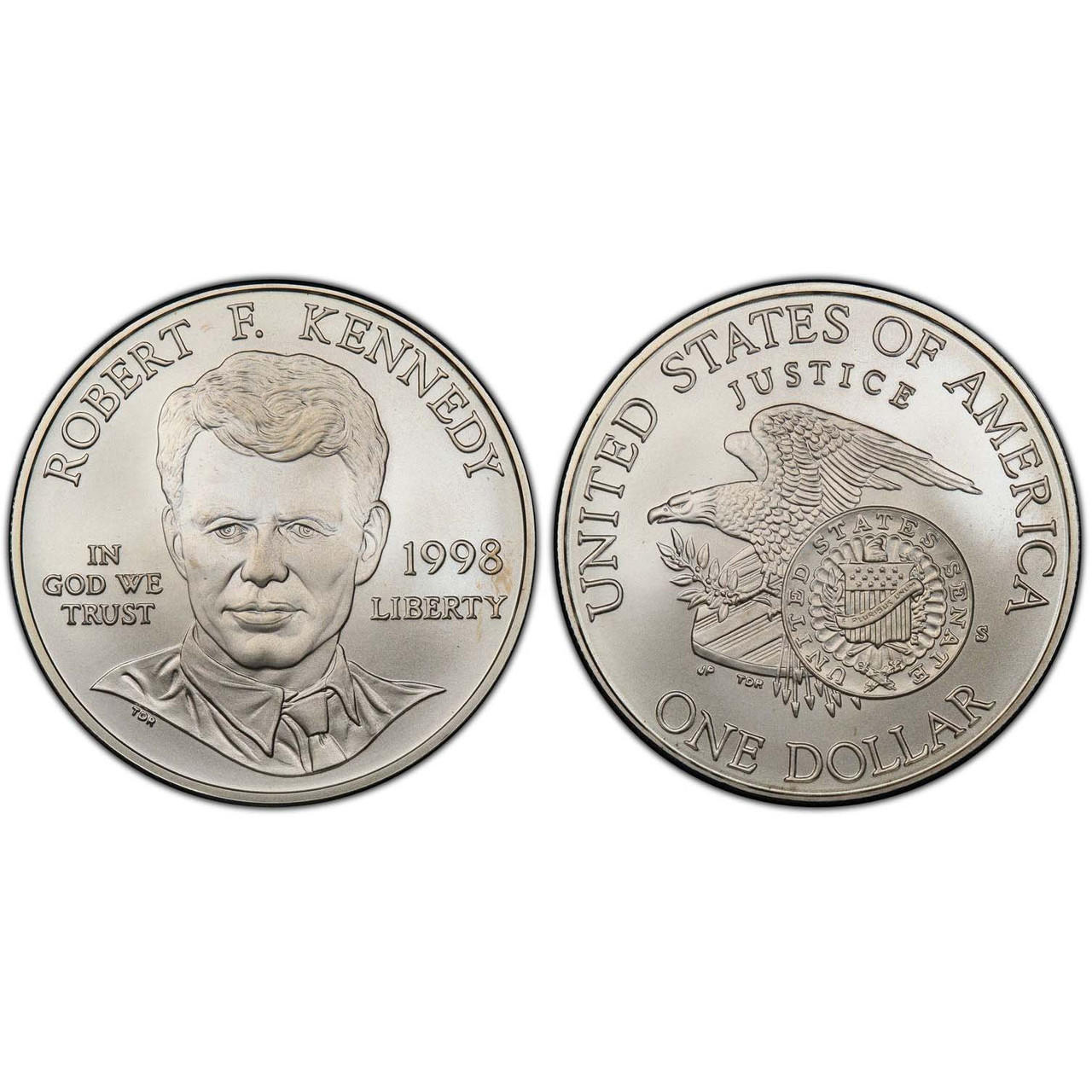 1998 ロバートFケネディ1ドル銀貨 Buy 1998 Robert Kennedy Dollar Brilliant Uncirculated online at
