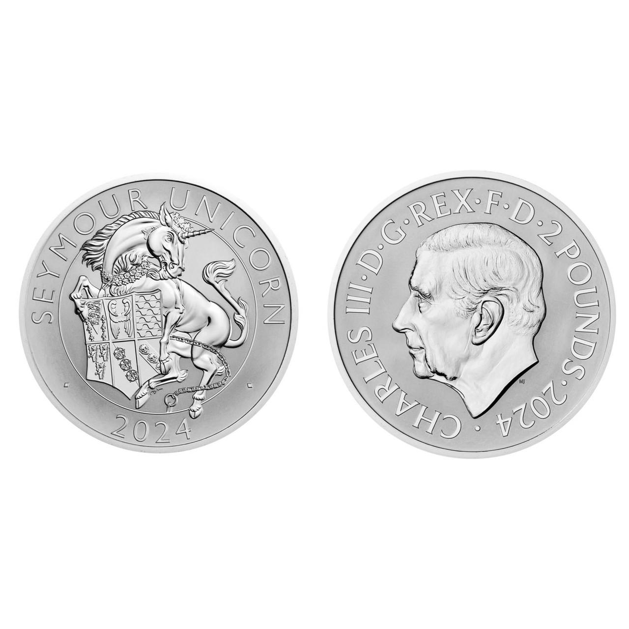 2024 1oz Great Britain The Royal Tudor Beasts - The Seymour