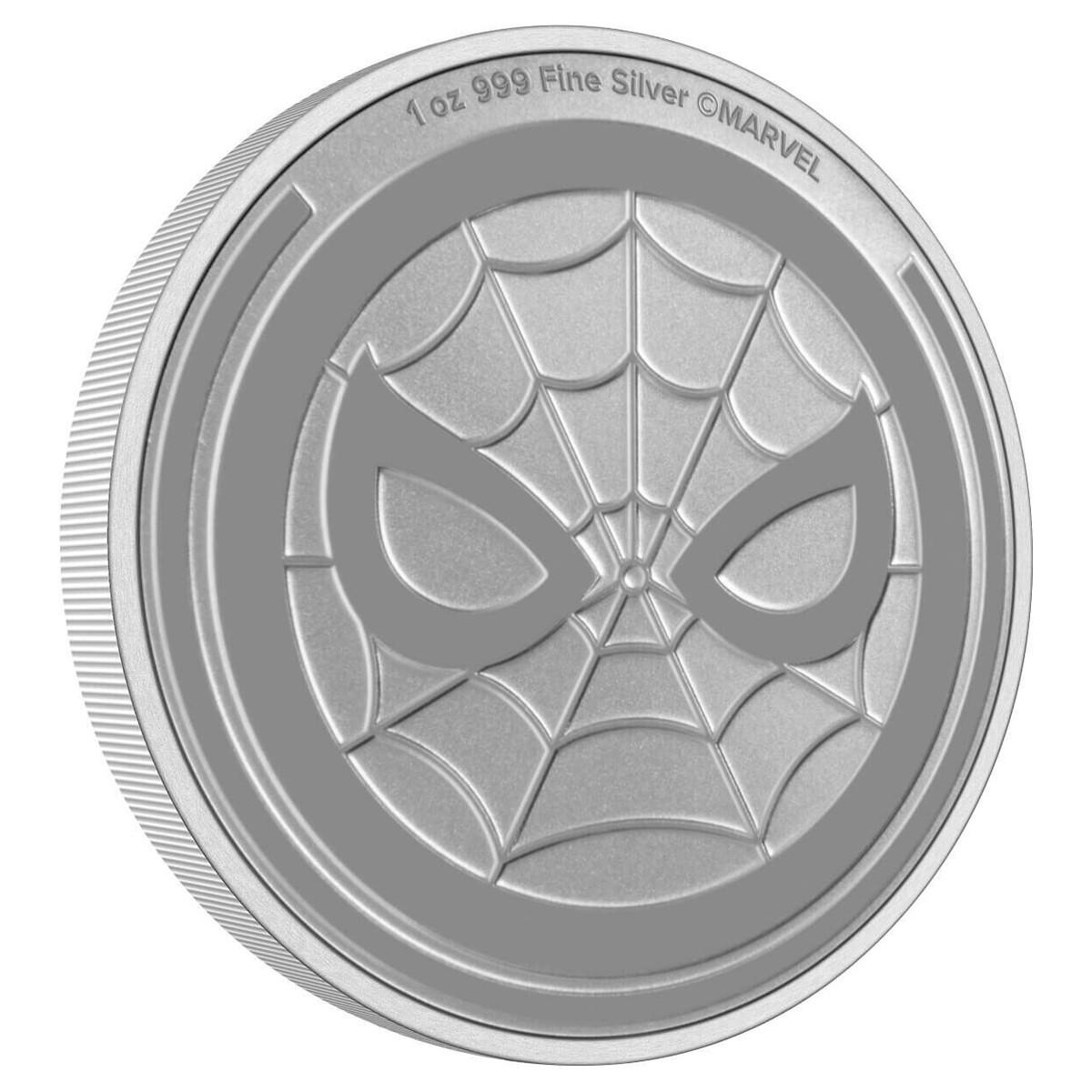 2023 1oz Niue Spider-Man 999 Silver BU Coin