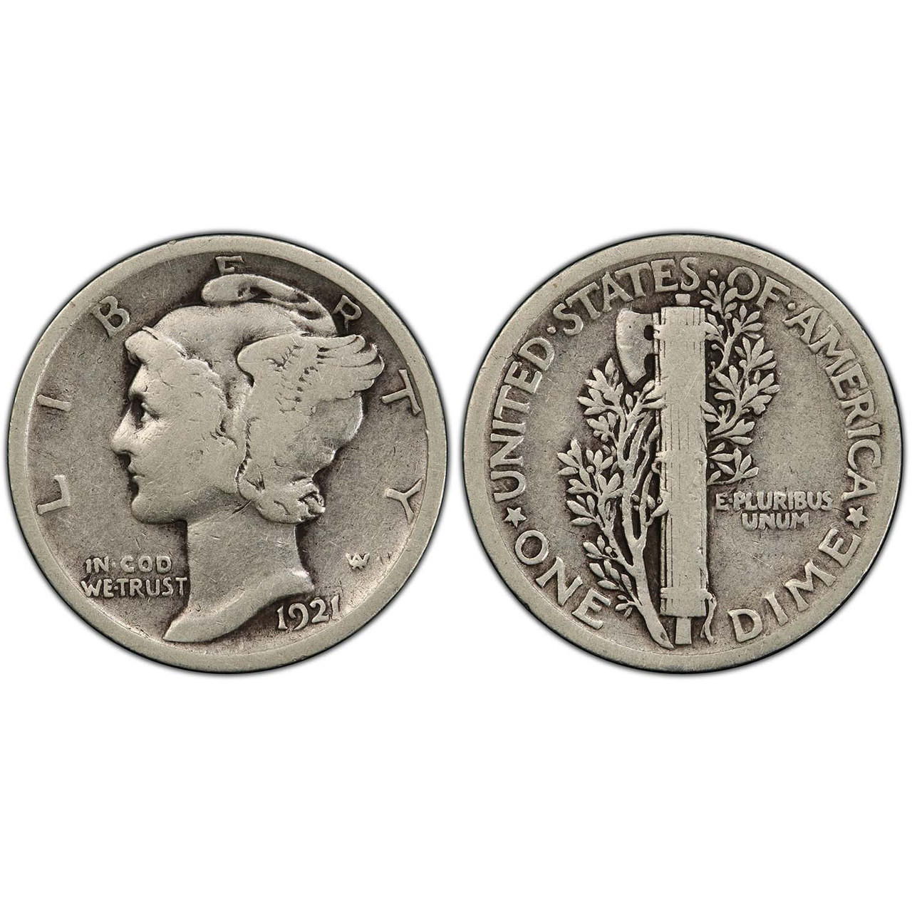 1921 Mercury Dime - Key Date