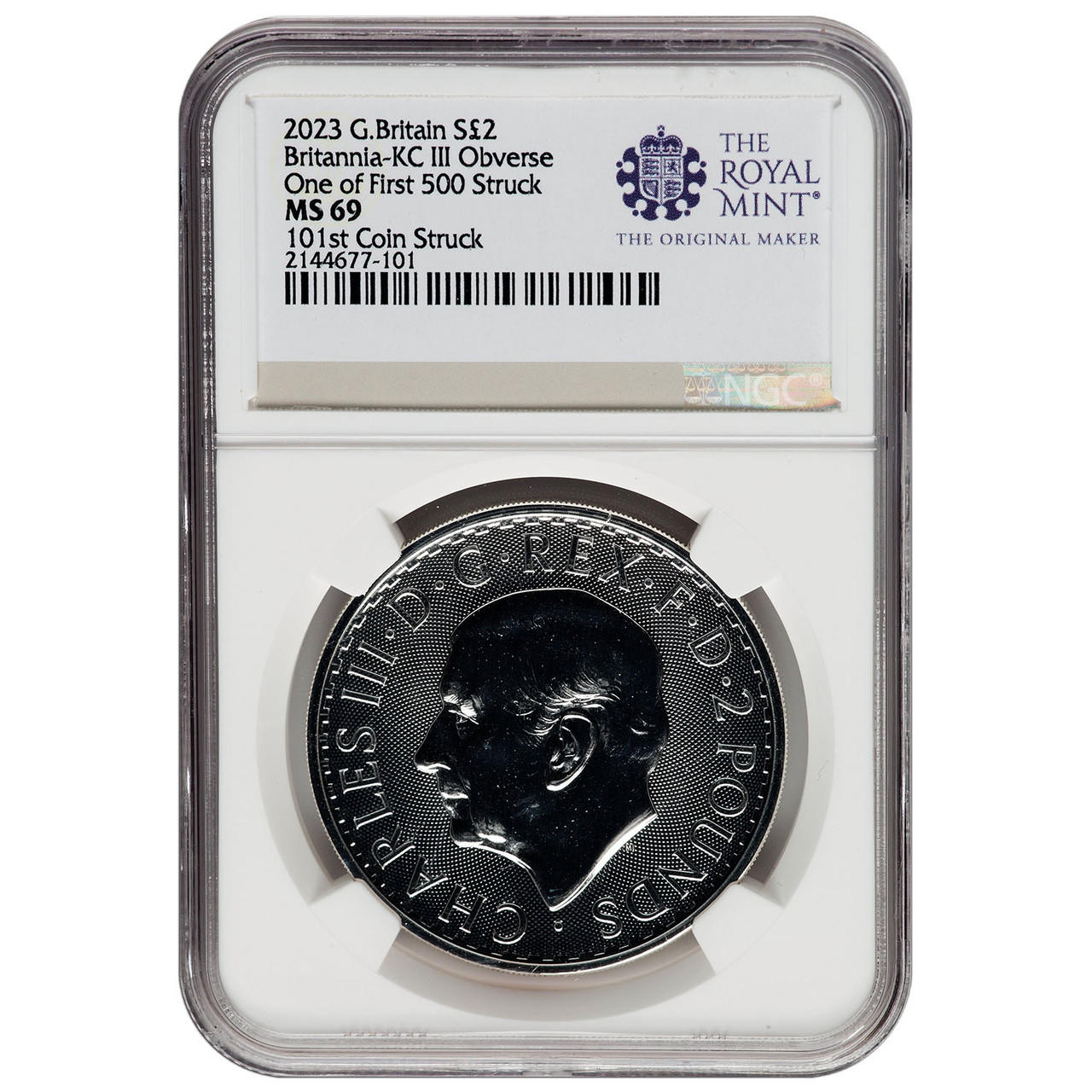NGC MS66 2023 $2 カナダ キングチャールズ ファーストリリース 2023 $50 1-oz Gold Buffalo NGC MS70 FDI w/Black Core & Ryder
