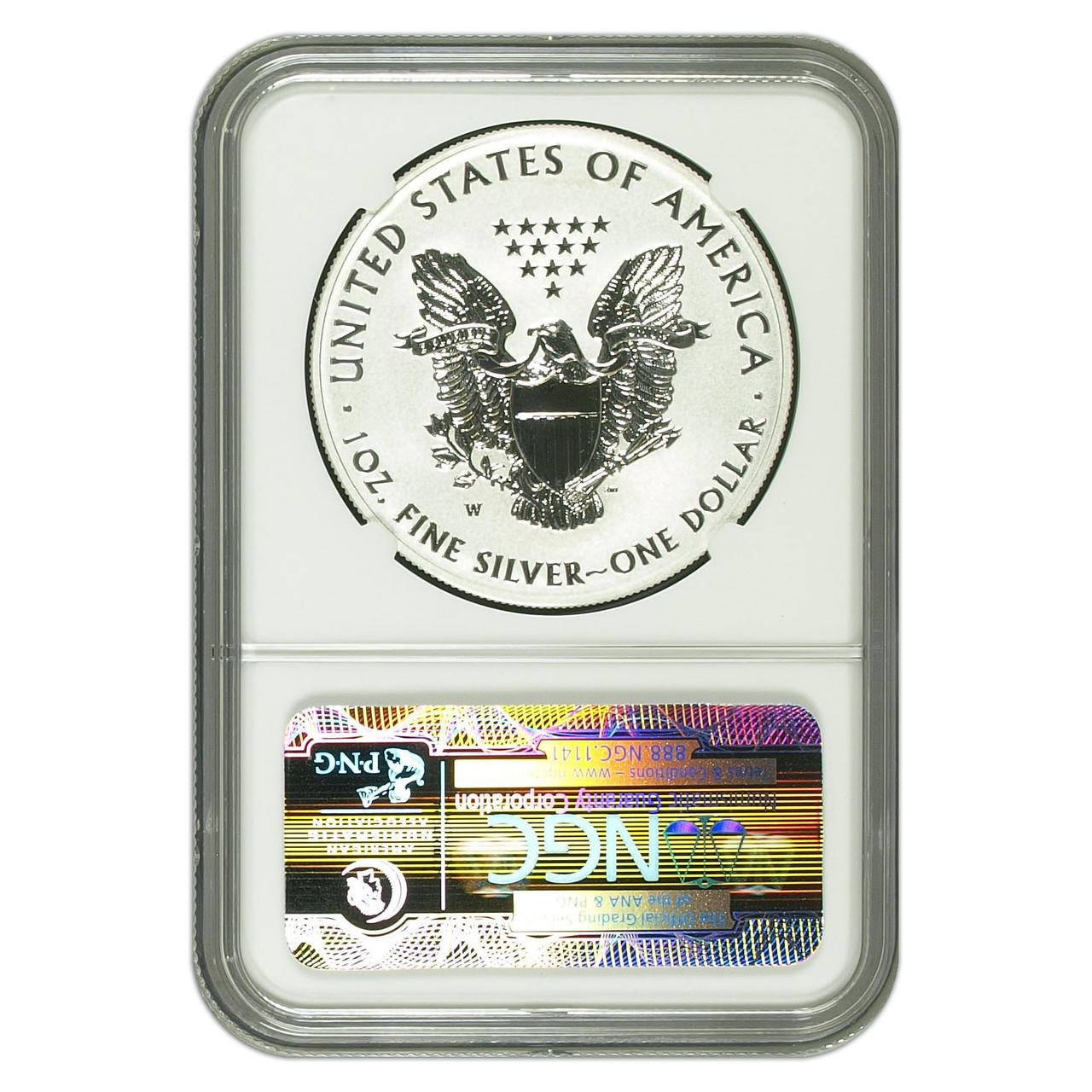 2013年 イーグル銀貨 リバースプルーフ NGC PCGS 純銀 PF RF