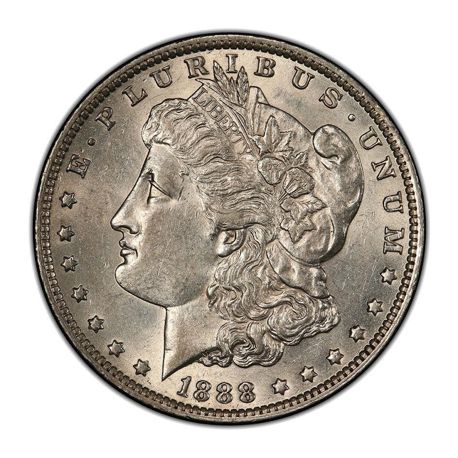 希少　1883 Morgan Silver Dollar bullionshark-1888-o-morgan-