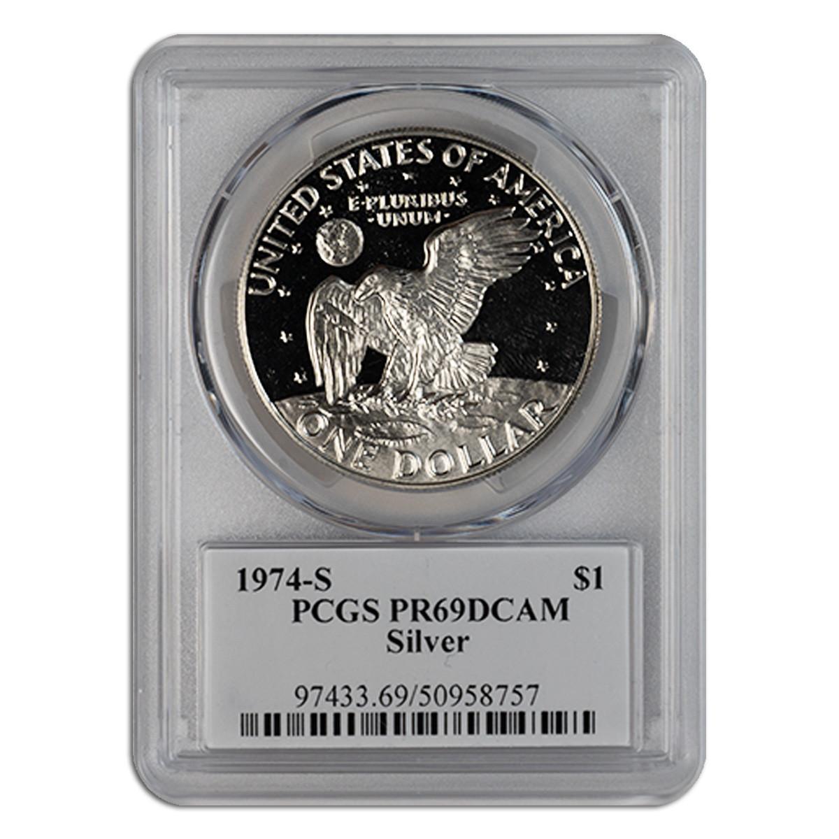 Buy 1974-S Silver Eisenhower PCGS PR69 DCAM Online