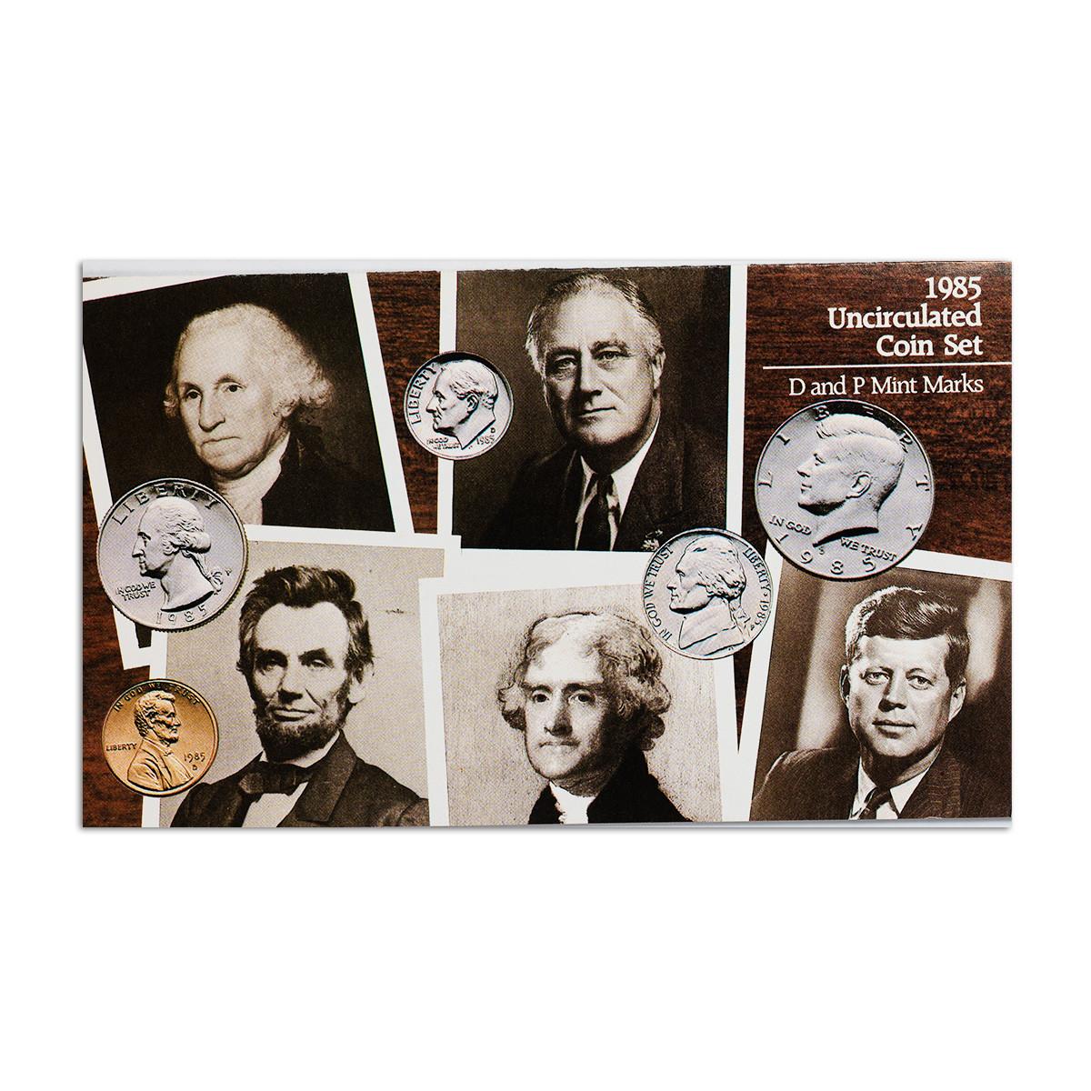 Buy 1985 U.S. Mint Set | Bullion Shark Authorized Rare Coin Dealer