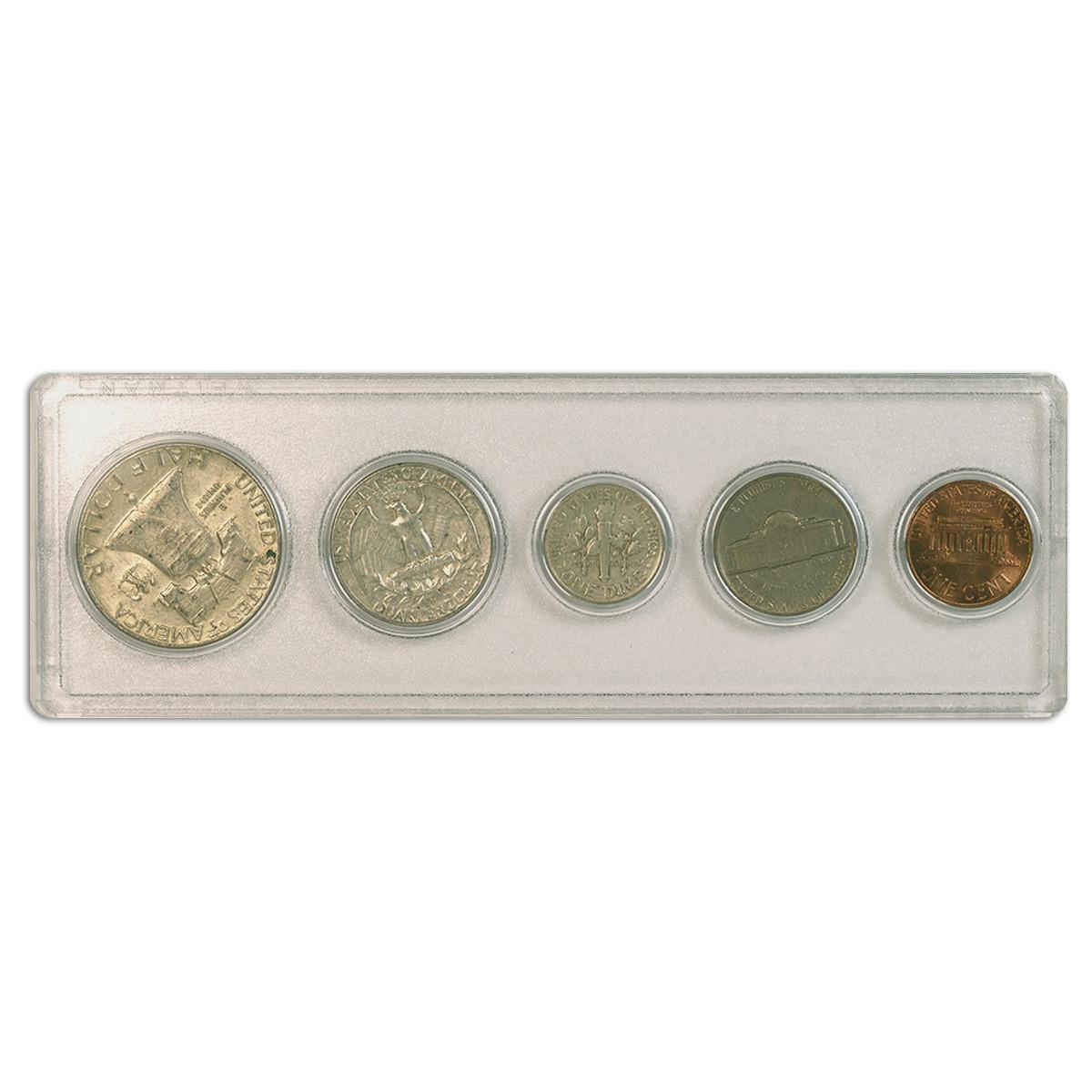 1961 Year Set 5 Coins in Very Fine or Better Condition