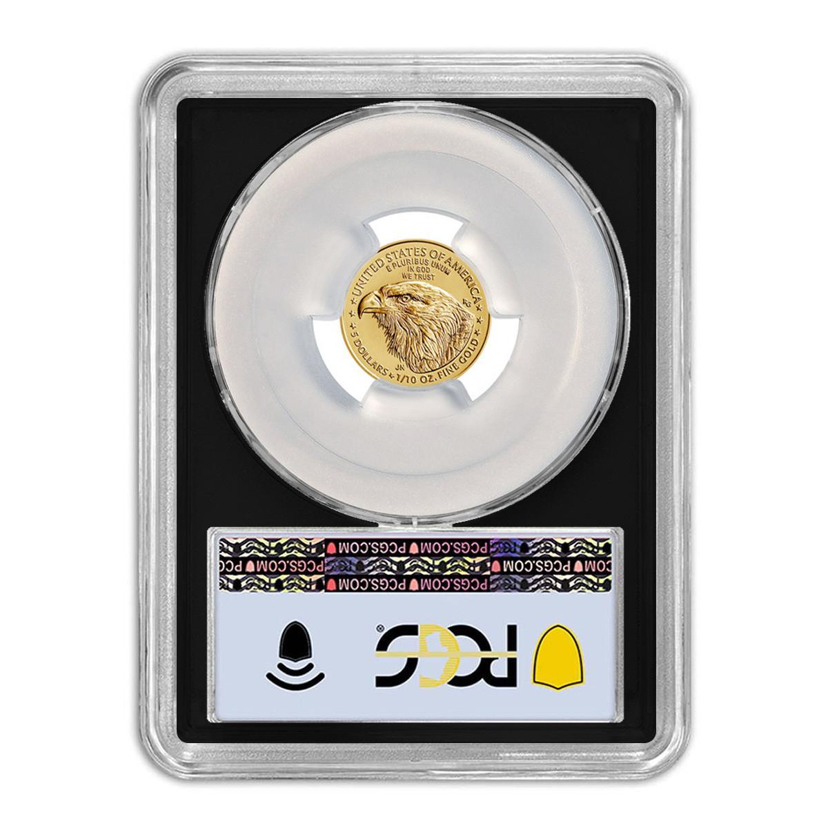 2025 $5 Gold Eagle PCGS MS70 Black Label Limited Edition - 1 of 10