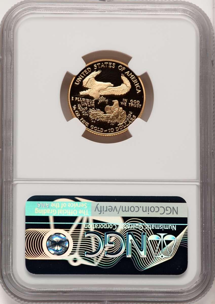 2004-W $10 Modern Bullion Coin NGC PF70 UCAM Quarter-Ounce