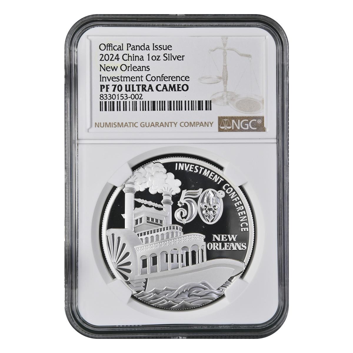 2024 1 oz Silver Panda 