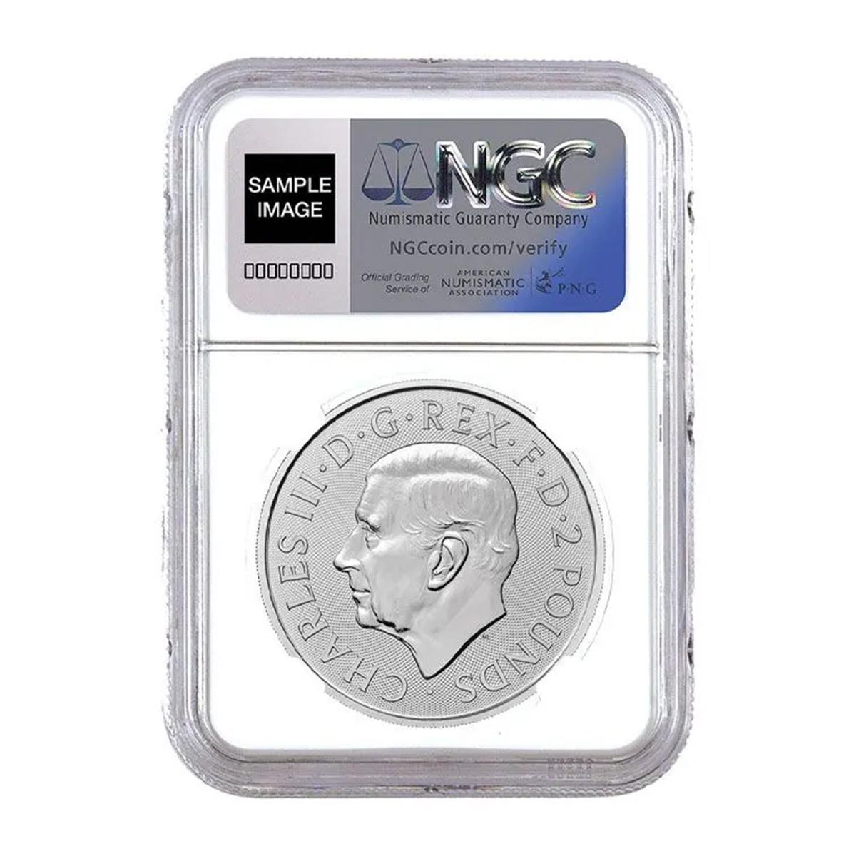 2025 1-oz Silver Britannia Struck From SS Tilawa Shipwreck Silver