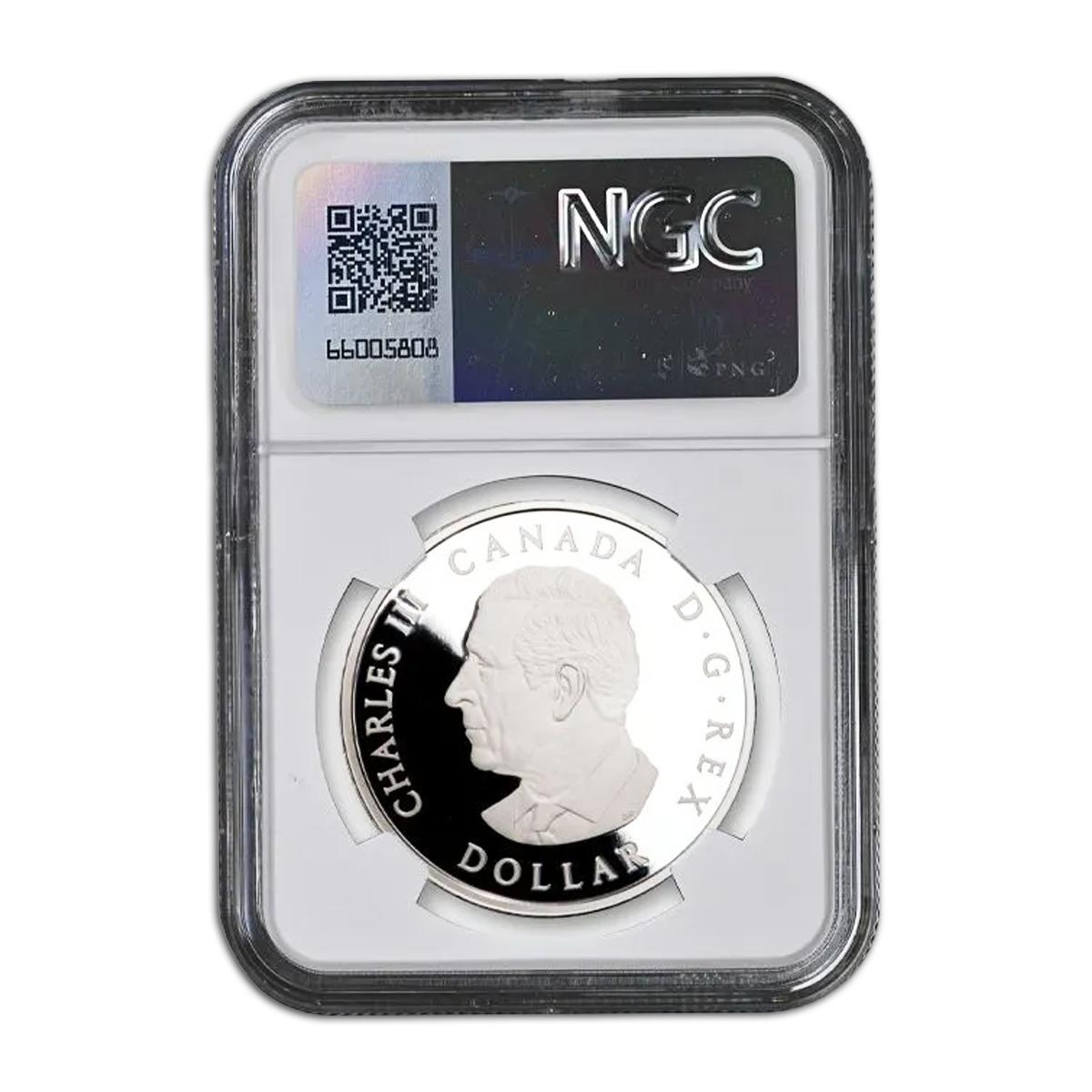 2025 Canada $1 1-oz Silver Peace Dollar Proof NGC PF70 First Releases