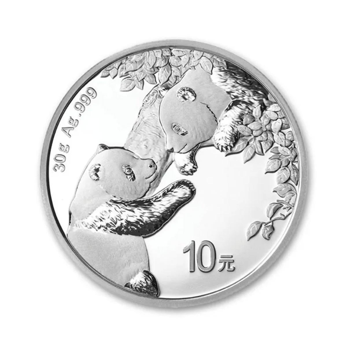 2023 China 30-gm Silver Panda NGC MS70 First Day of Issue