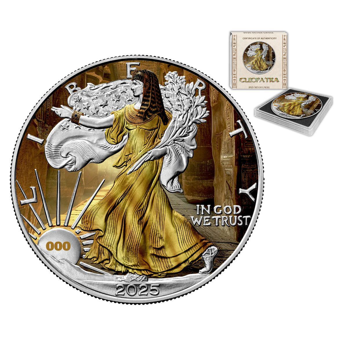 【か！】EA Cleopatra CLEOPATRA 2 Oz Silver Coin 5$ Niue 2025 | eBay