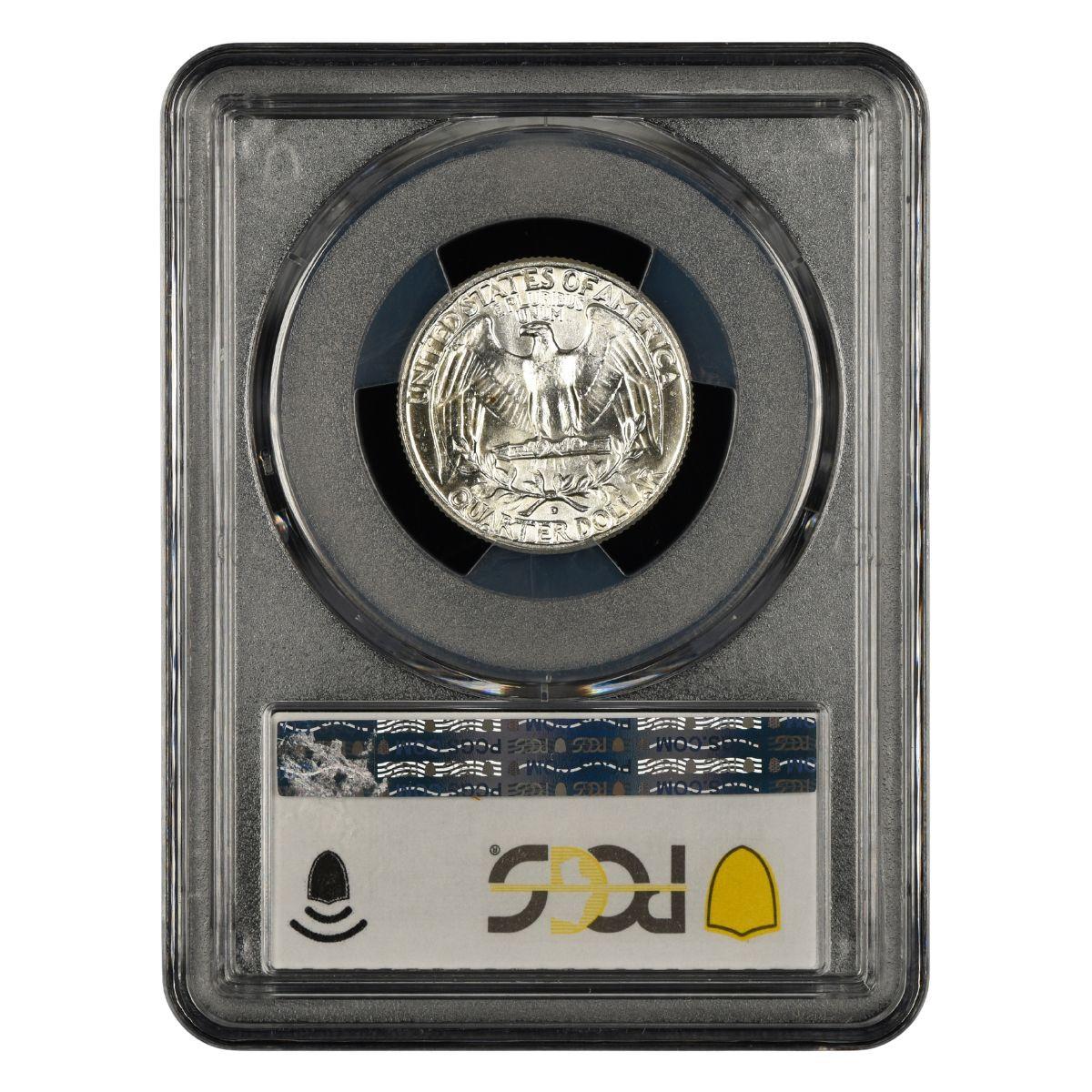 1964-D Washington Quarter PCGS MS64 FS-101 DDO