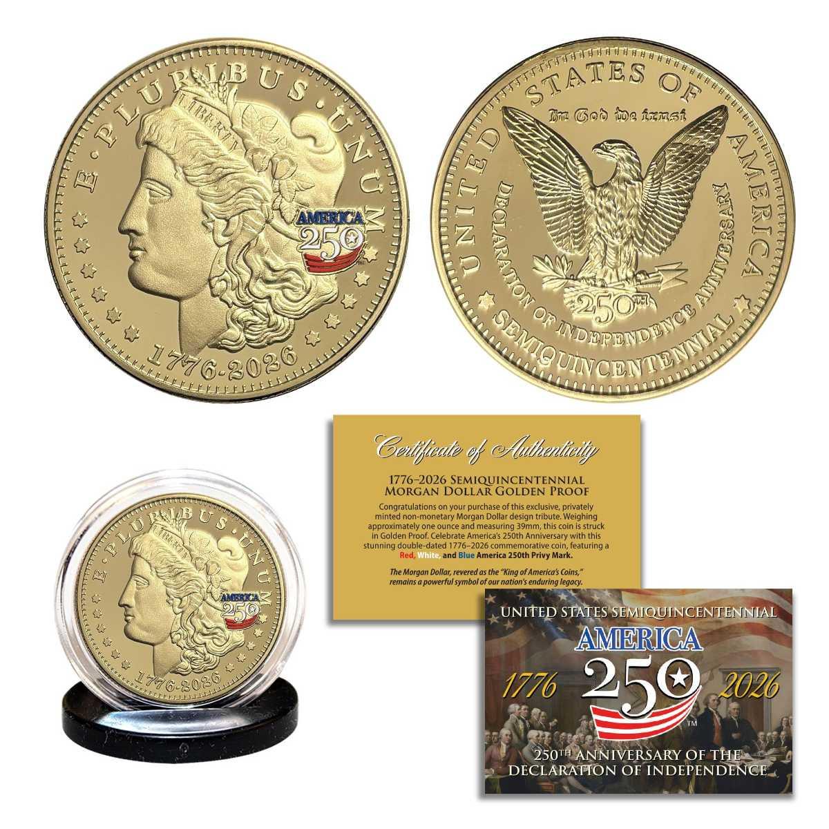 \&quot;WORLD HERITAGE\&quot; DOUBLE-DECADE COMPLE… 250TH ANNIVERSARY UNITED STATES OF AMERICA 1776-2026