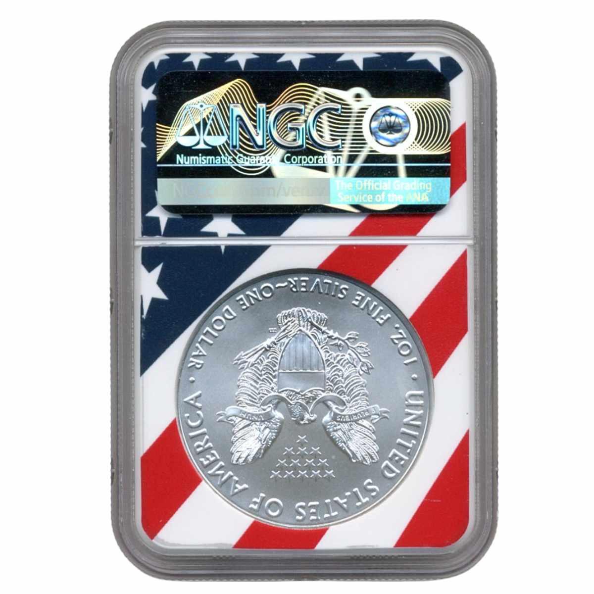 2020 (P) Silver Eagle NGC MS69 Emergency Production (Limited