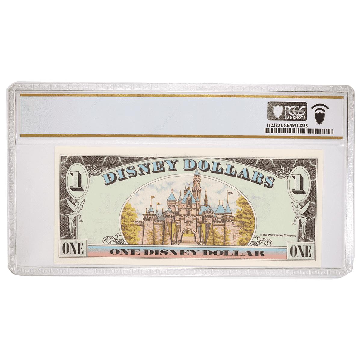 Mickey Disney Dollar – PCGS Choice Uncirculated 63 PPQ (Random