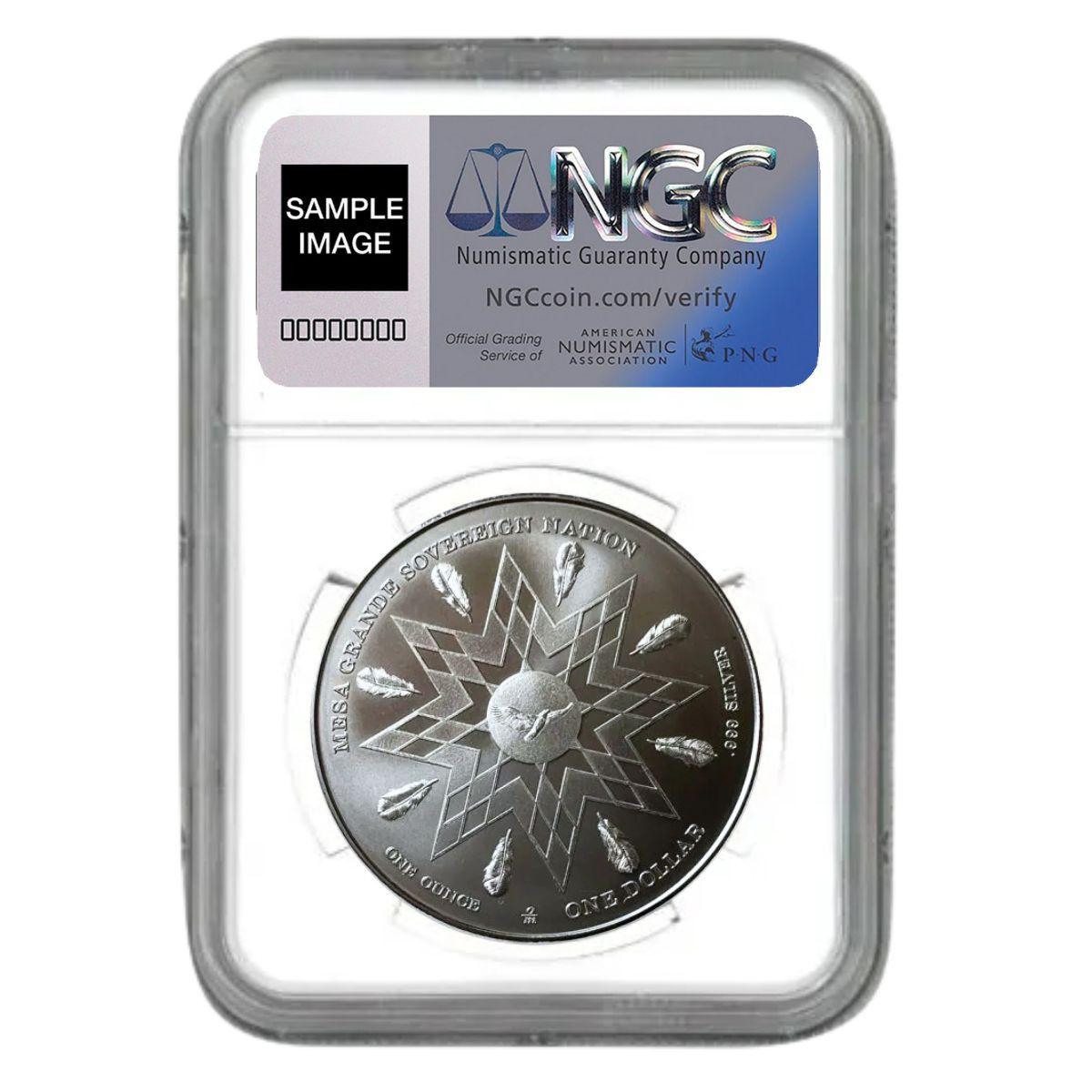2025 Mesa Grande Sovereign Nation 1 oz Silver Spirit Animals