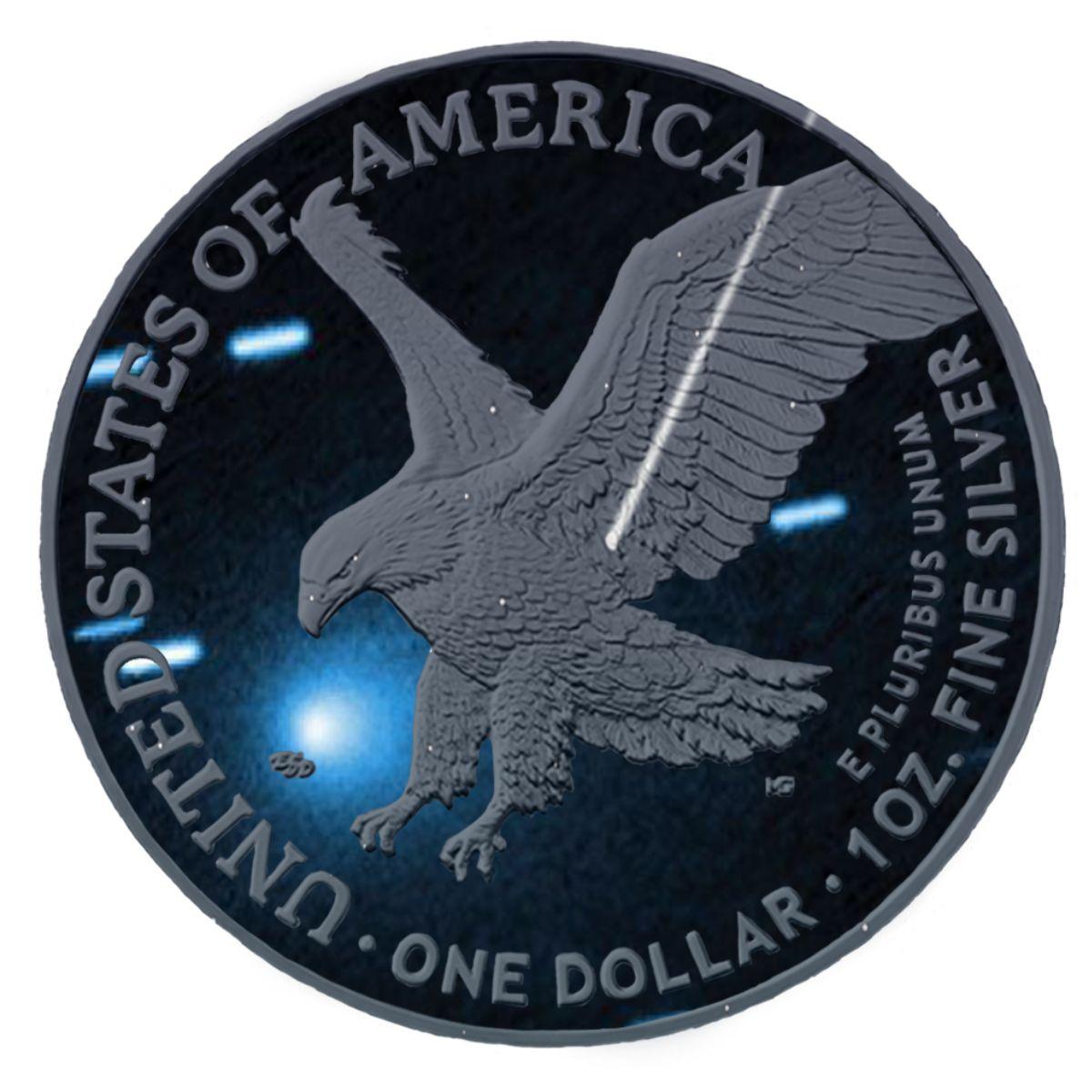 2025 1 oz Silver Eagle - Comet 3I/ATLAS - Limited Edition 1