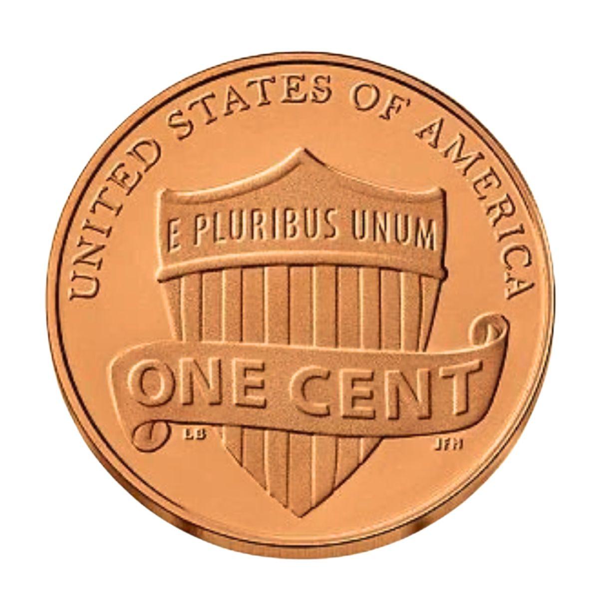 2025 D Lincoln Shield Penny – Uncirculated From Loomis Roll, Denver Mint, Last Year Issued? Business Strike, Copper Color