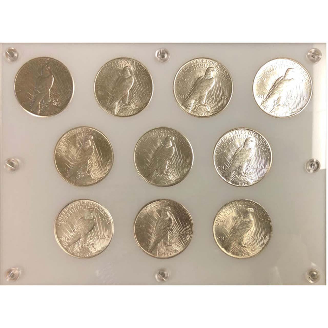 1921-1935 Peace Dollar Date Set BU For Sale