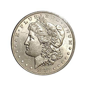 1878-P 7/8TF Morgan Silver Dollar Brilliant Uncirculated