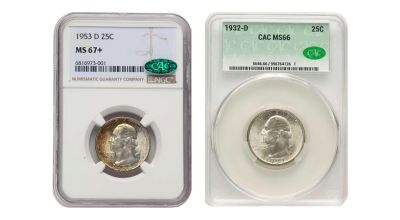 Certified Washington Quarters