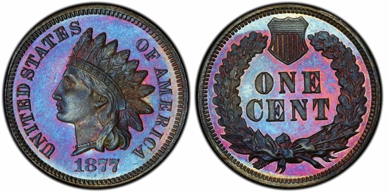 1877 Indian Head Penny