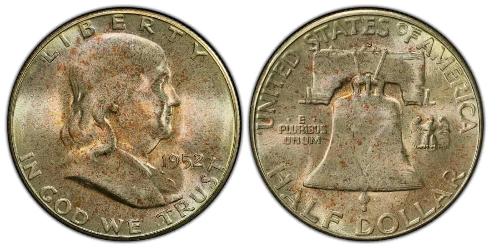 an image of 1952-S Franklin Half Dollar coin