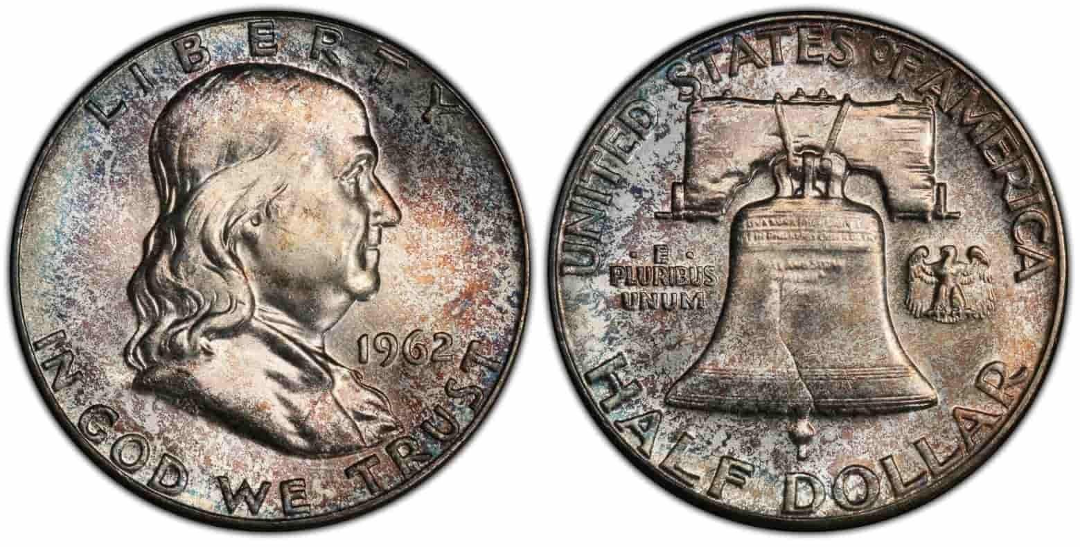 an image of 1962 Franklin Half Dollar coin