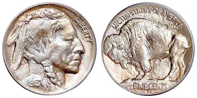 1915-S Buffalo Nickel : History & Value