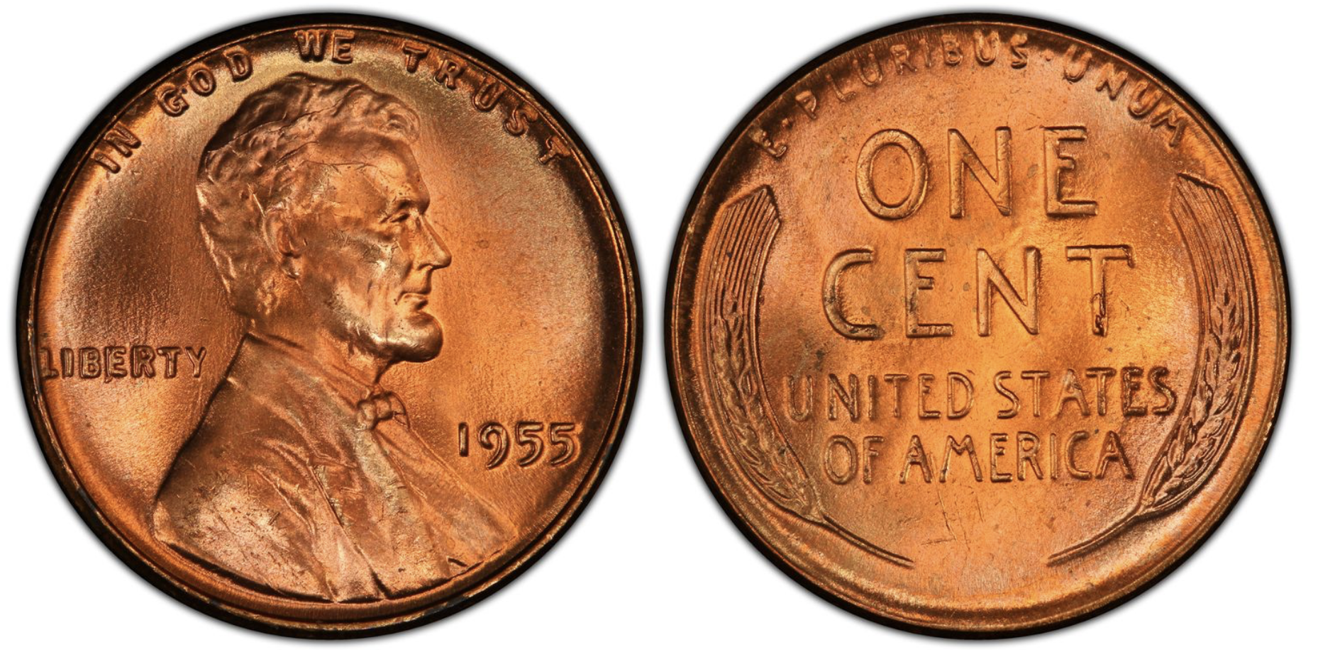 1955 wheat penny value