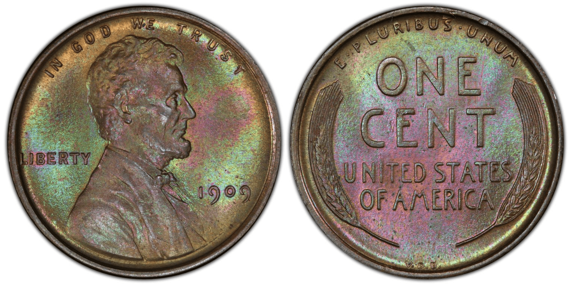 1909 VDB Penny Value