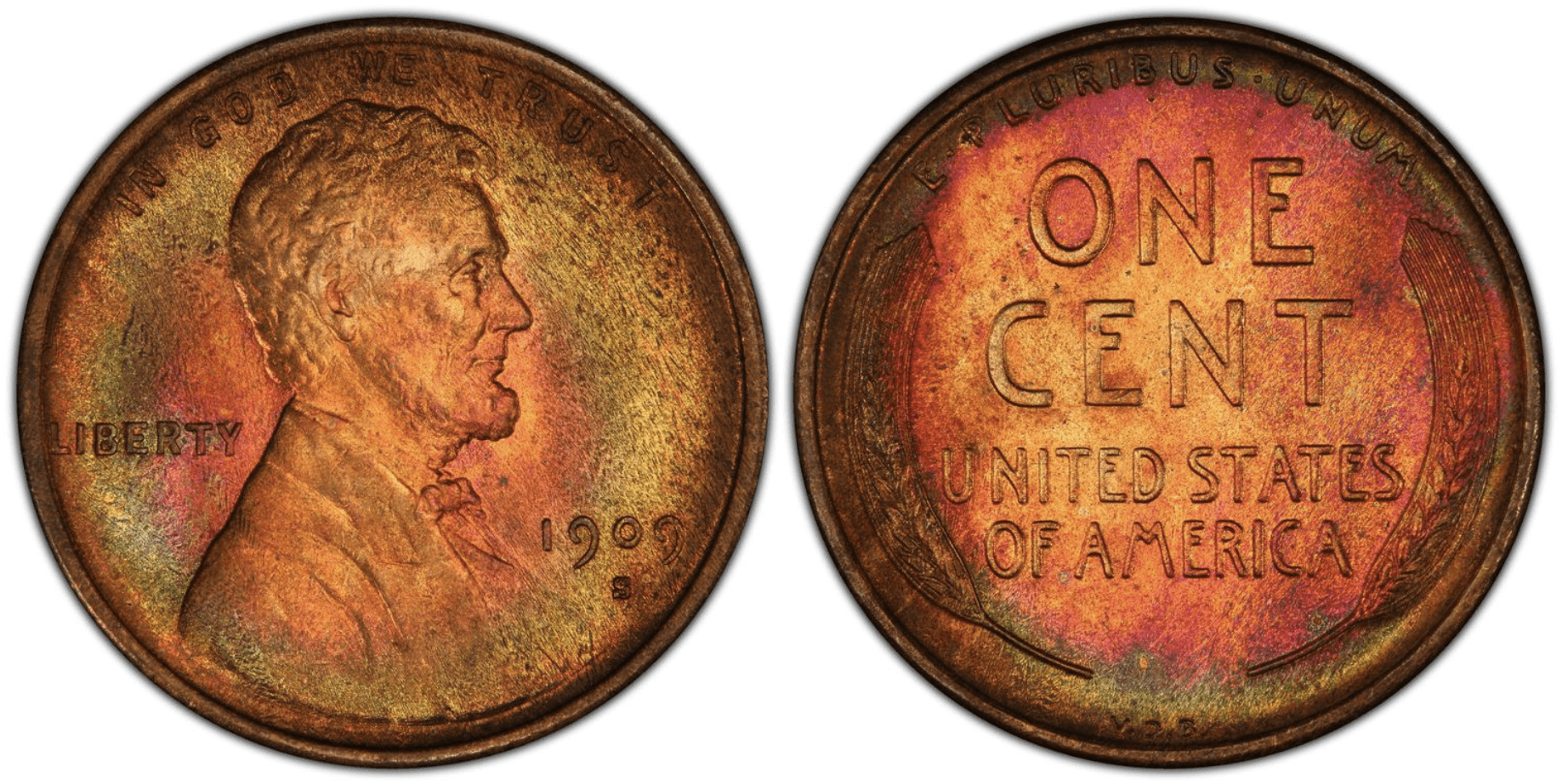 1909 S VDB Penny Value