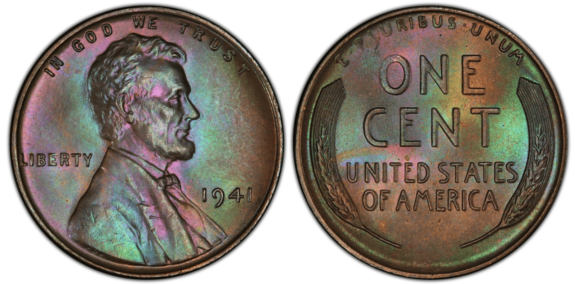 1941 wheat penny value