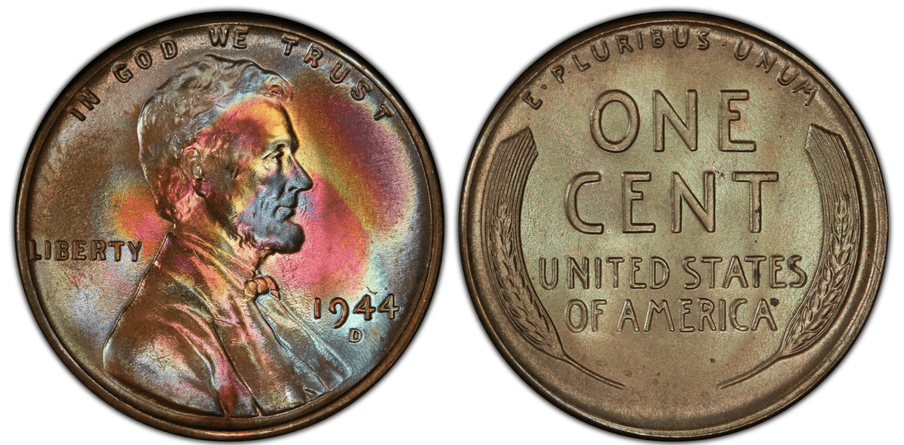 1944 d wheat penny value