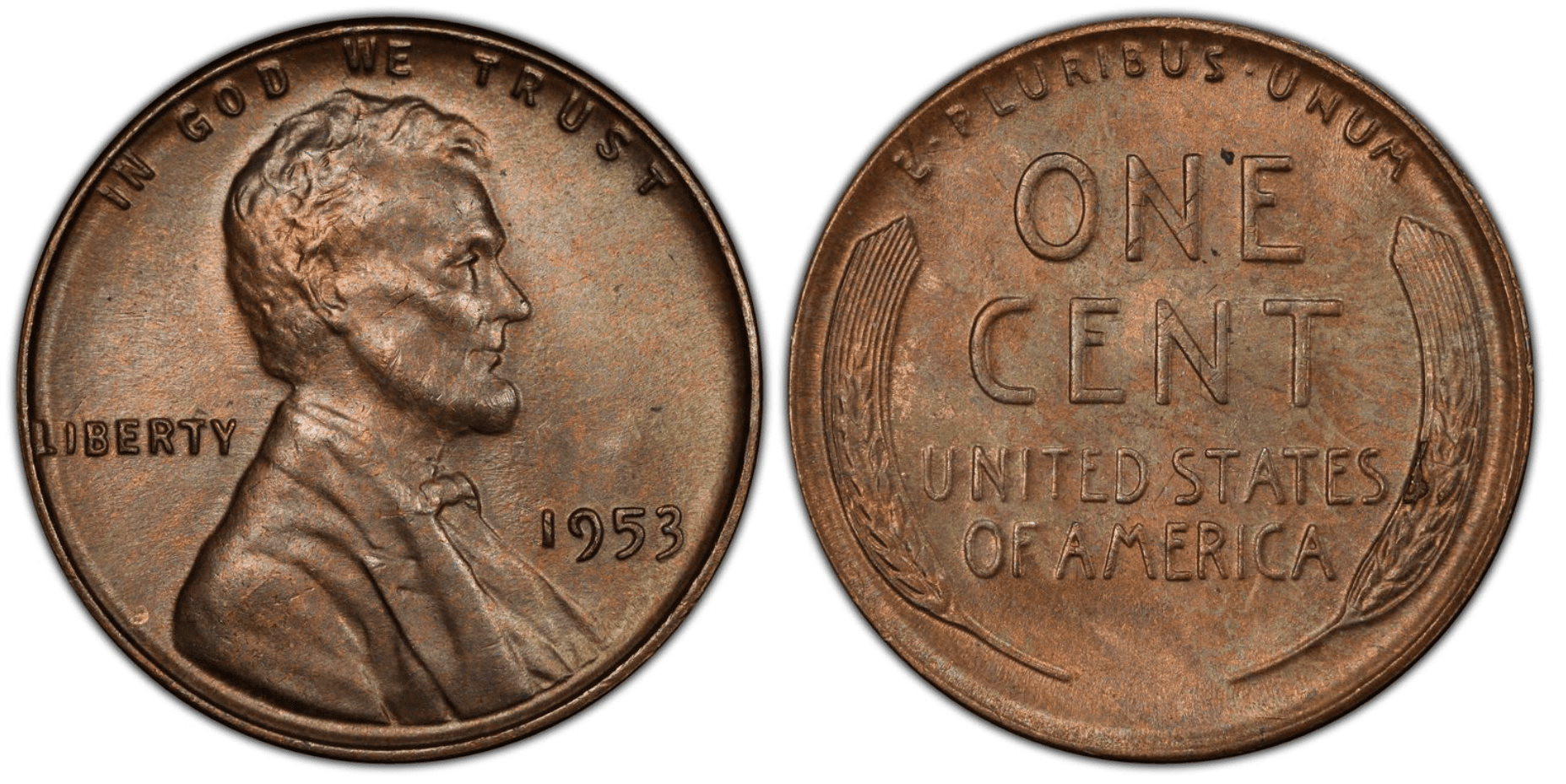 1953 Wheat Penny value