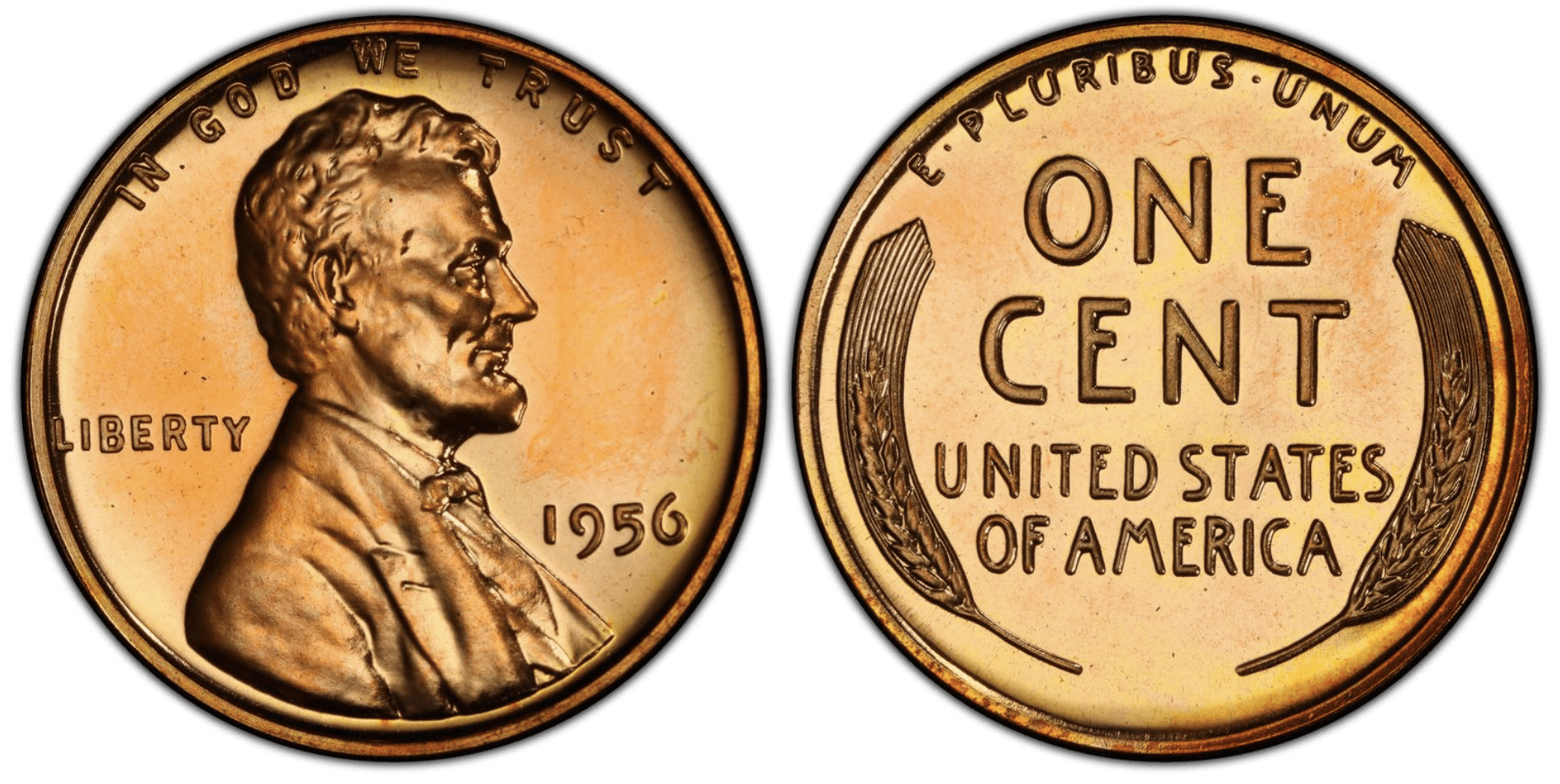 1956 wheat penny value