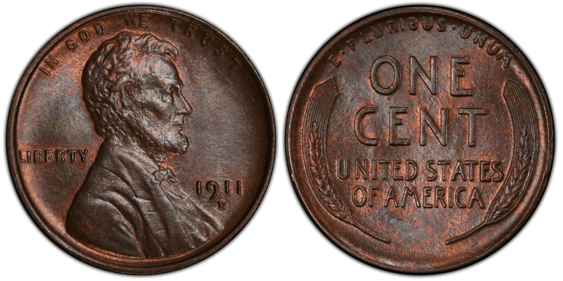 1911 D Wheat Penny value