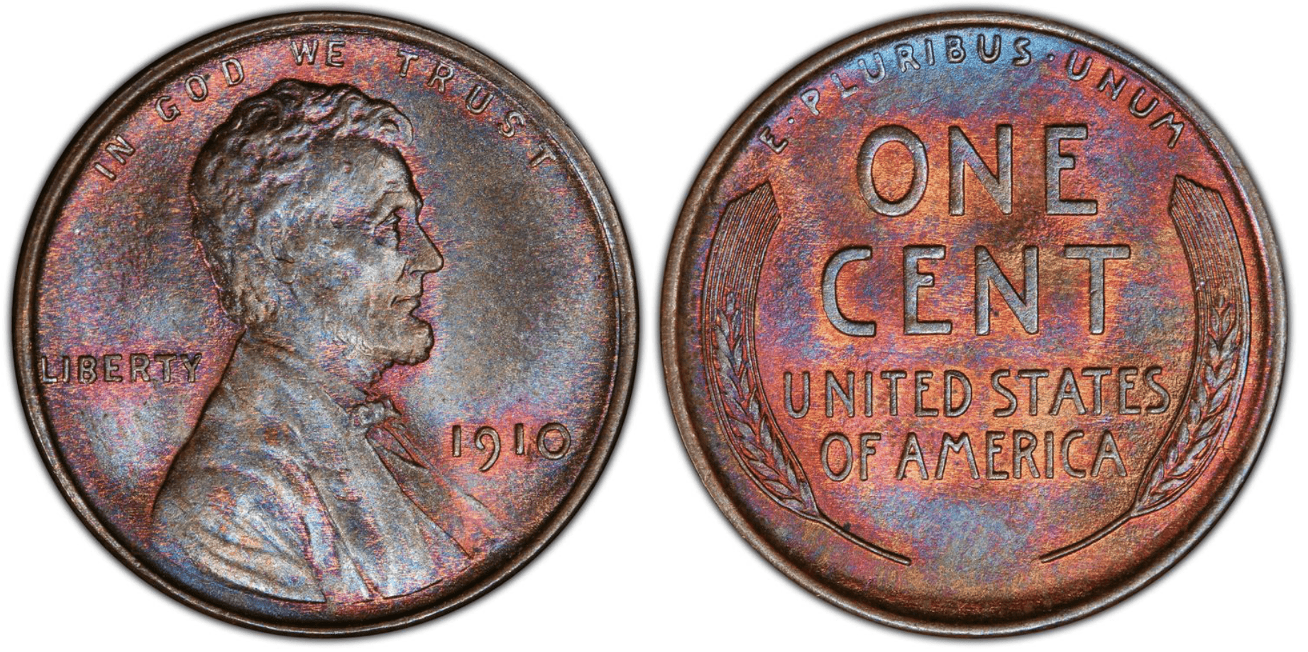 1910 wheat penny value