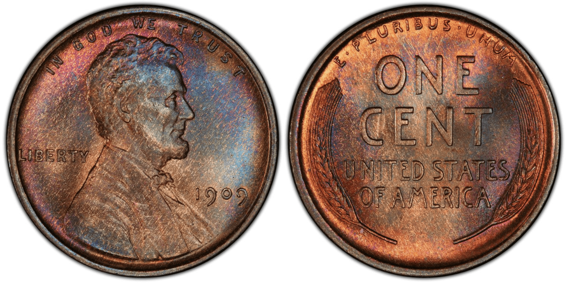 1909 wheat penny value