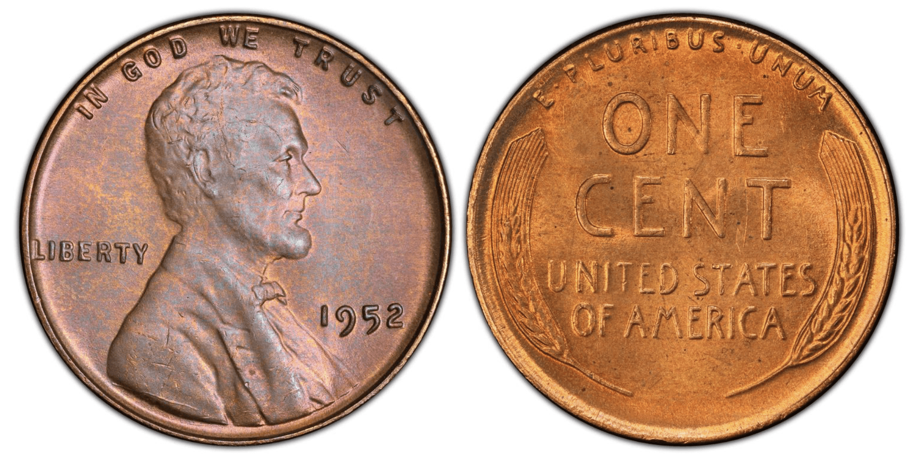 1952 Wheat Penny Value