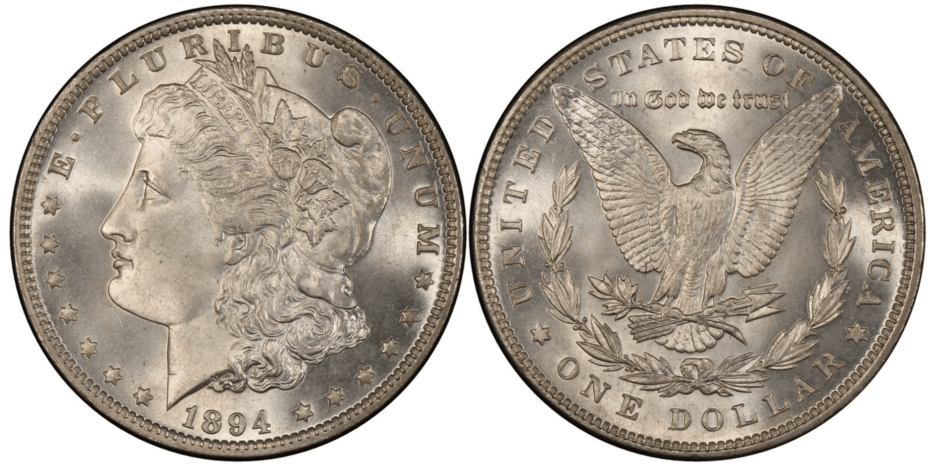 1894 Morgan Silver Dollar value