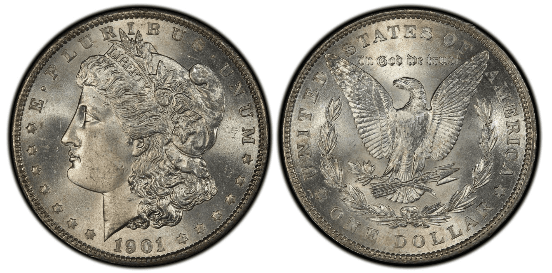 1901 Morgan Silver Dollar value