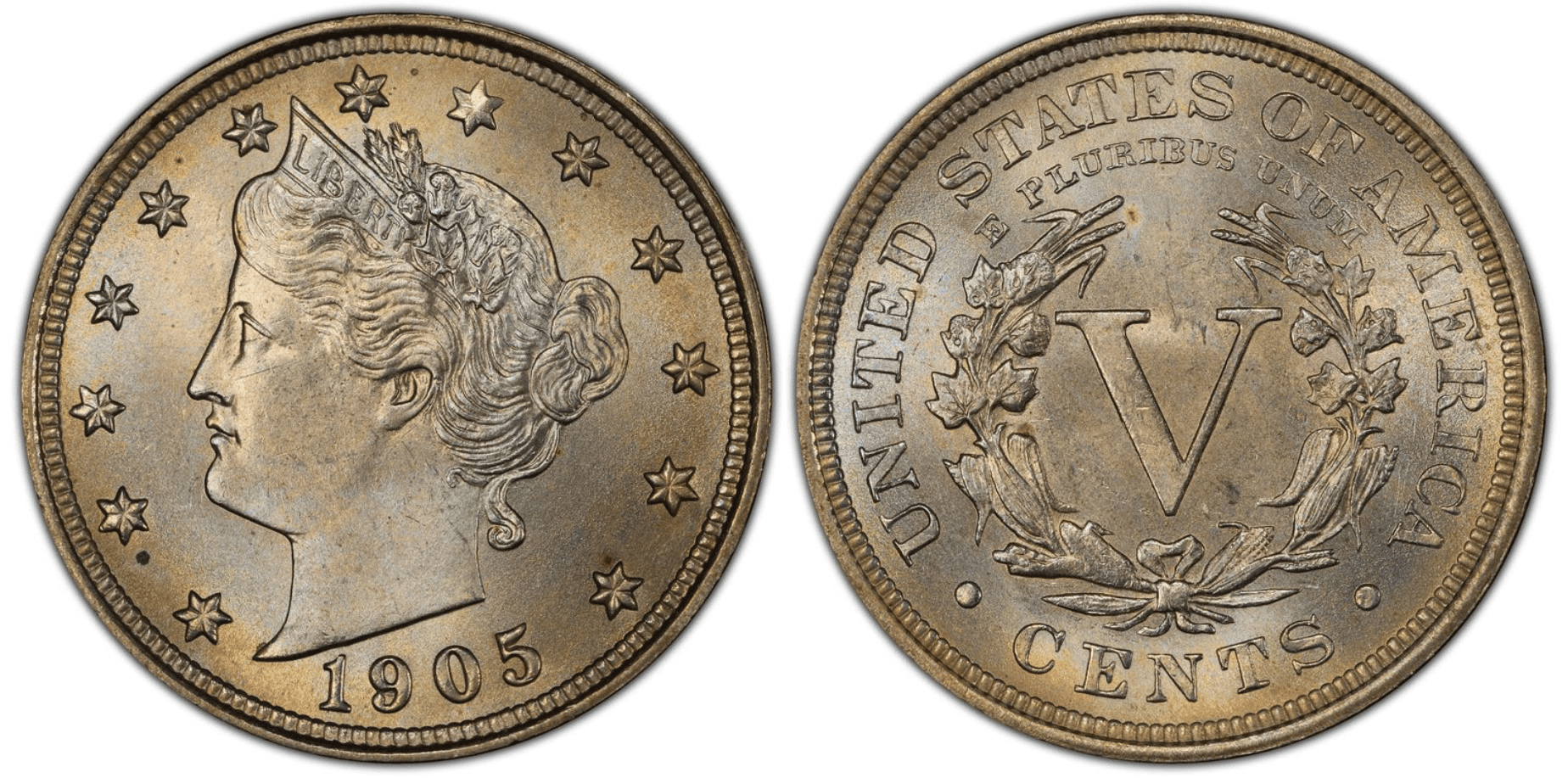 1905 V Nickel Value