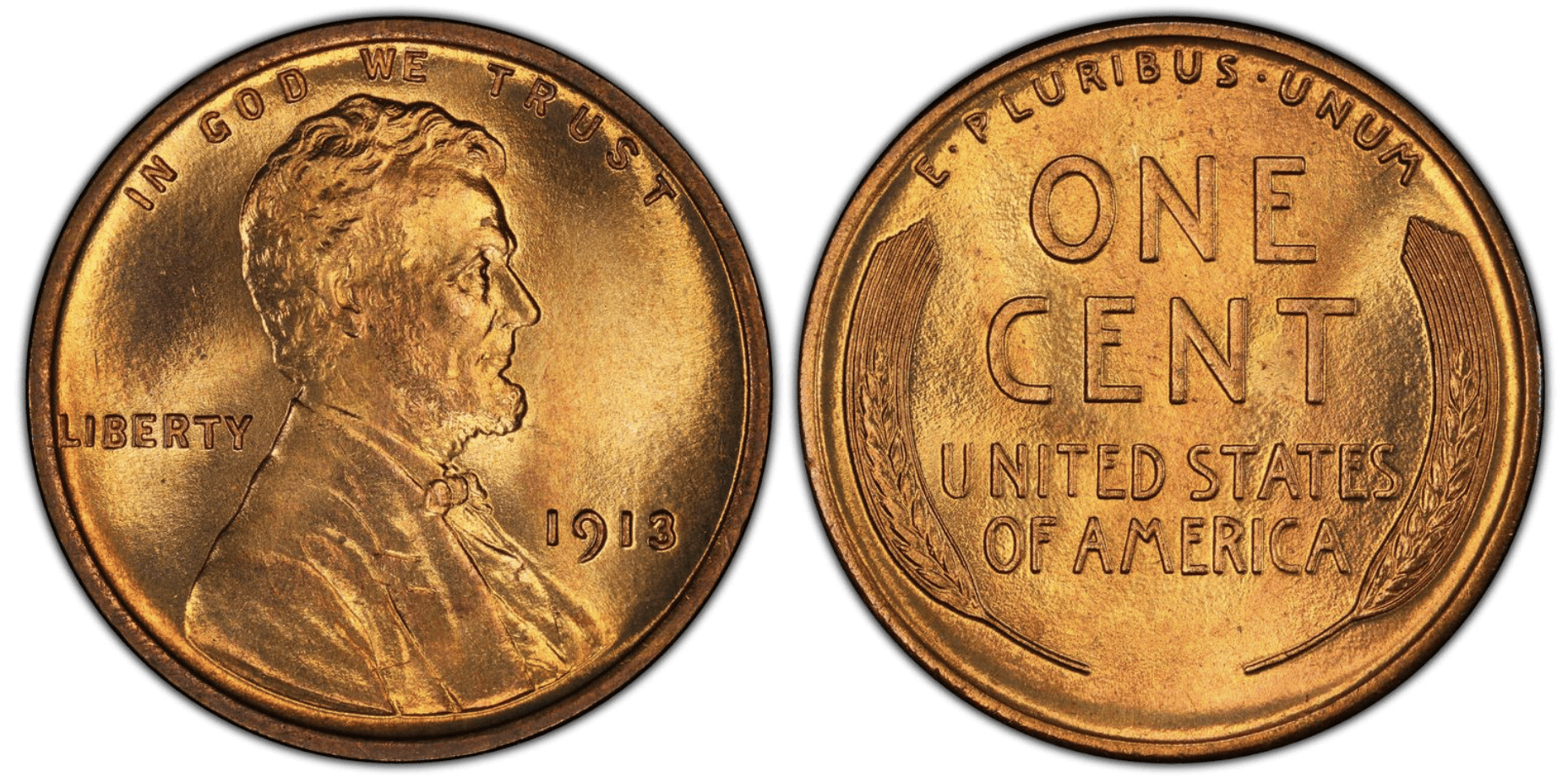 1913 wheat penny value