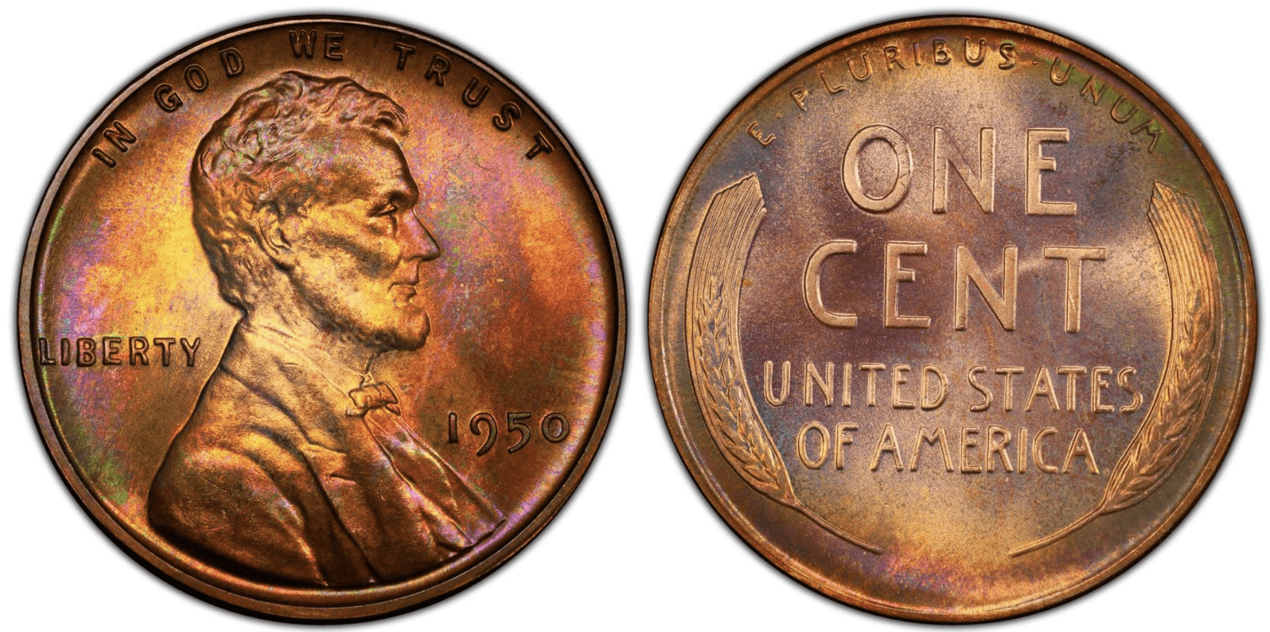 1950 Wheat Penny Value