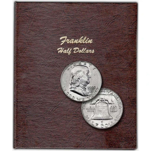 Complete Franklin Silver Half Dollar Set Brilliant Uncirculated
