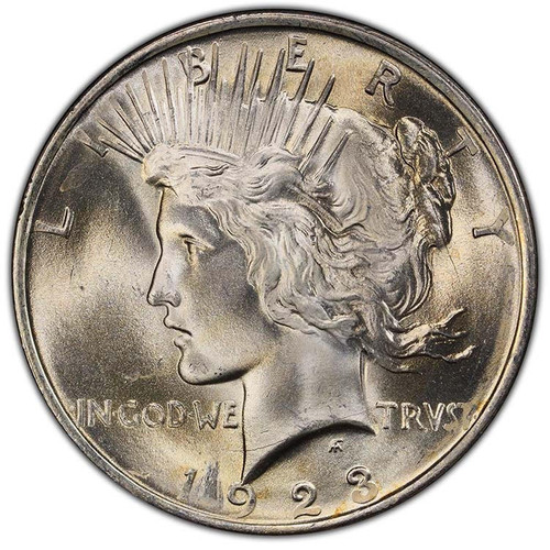 1923 P Silver Peace Dollar US Mint Uncirculated at 's